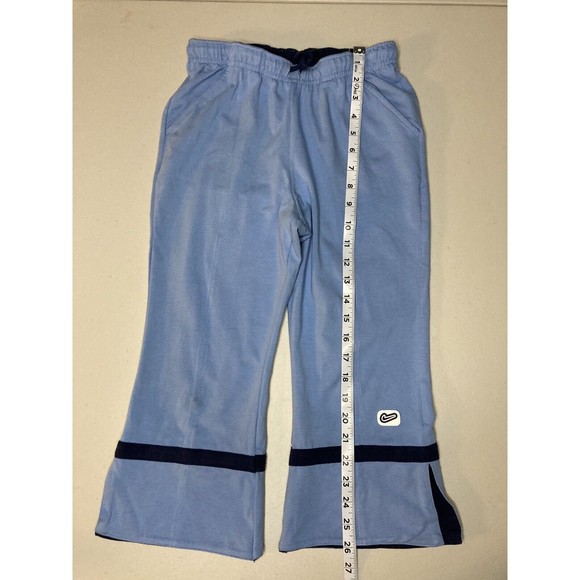 Nike Girls Light Blue Flare Bottom Sweatpants Size Medium (10-12) - Picture 13 of 14